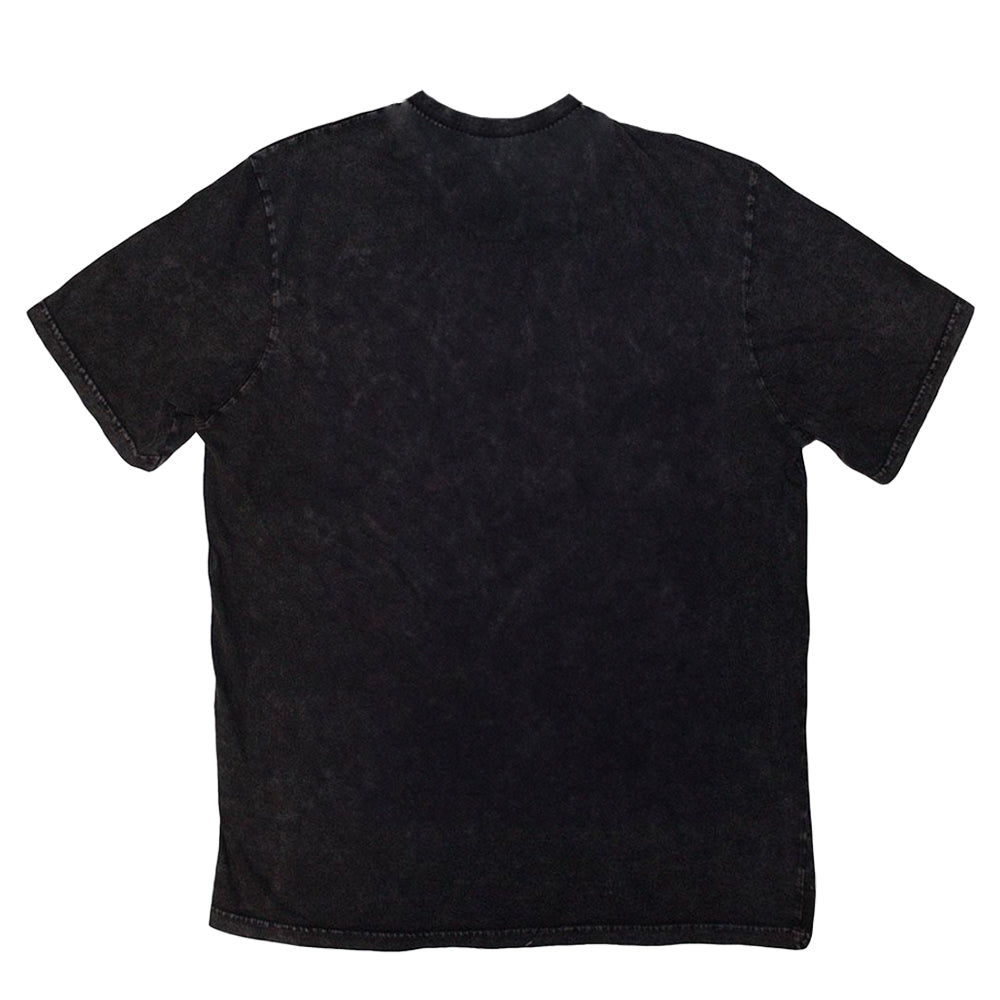 Black - Back - Van Halen Unisex Adult Running With The Devil Stone Wash T-Shirt