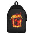 Black - Front - Metallica Jump In The Fire Graphic Backpack