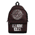 Burgundy - Front - Ice Nine Kills Welcome Nightmare Backpack