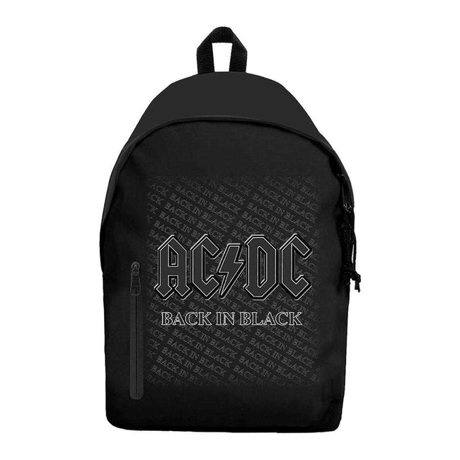 Black - Front - AC-DC Back In Black Graphic Backpack