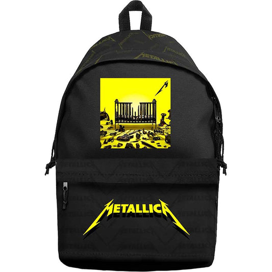 Black-Yellow - Front - Metallica M72 Backpack