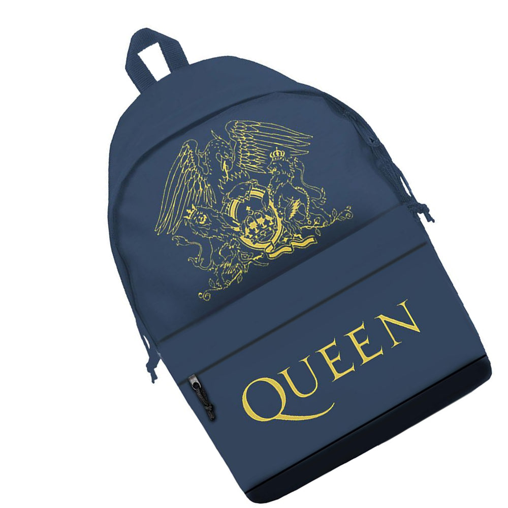 Blue-Yellow - Back - Queen Royal Crest Backpack