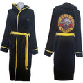 Black - Front - Guns N Roses Unisex Adult Classic Logo Dressing Gown
