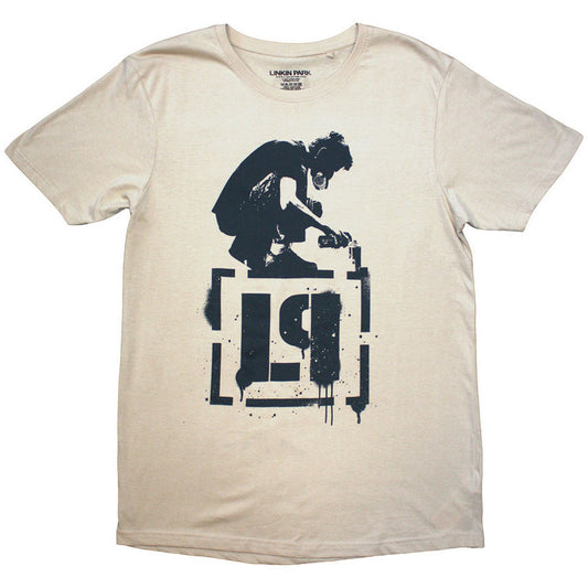 Sand - Front - Linkin Park Unisex Adult Meteora Back Print T-Shirt