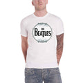 White - Front - The Beatles Unisex Adult Drum Skin T-Shirt