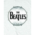 White - Side - The Beatles Unisex Adult Drum Skin T-Shirt