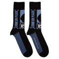 Black - Front - Linkin Park Unisex Adult Crouch Ankle Socks