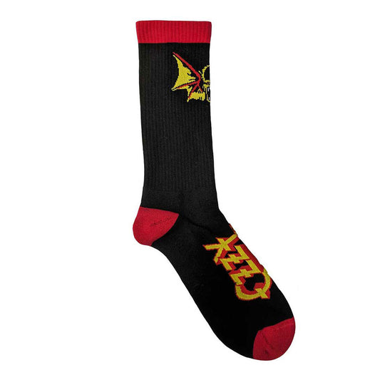 Black - Front - Ozzy Osbourne Unisex Adult Bat Ankle Socks
