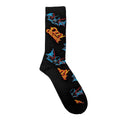 Black - Back - Ozzy Osbourne Unisex Adult Logos & Bats Ankle Socks