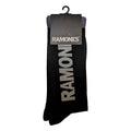 Black - Back - Ramones Unisex Adult Presidential Seal Terrycloth Ankle Socks