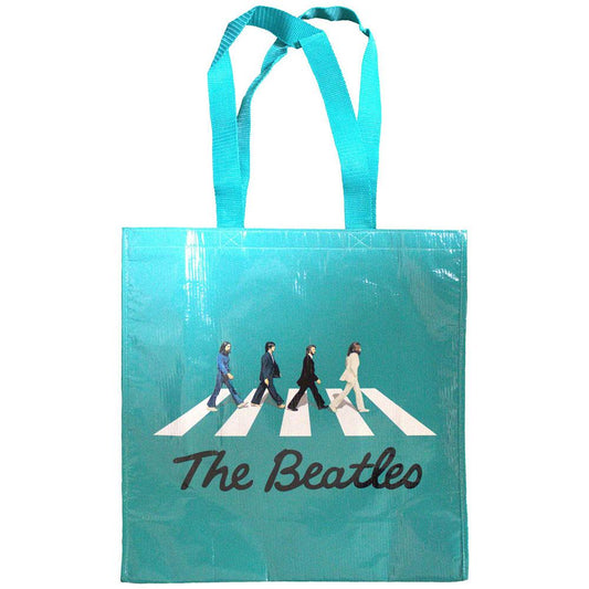 Blue - Front - The Beatles Abbey Road Crossing Eco Friendly Tote Bag