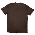 Brown - Back - Pulp Unisex Adult Logo T-Shirt