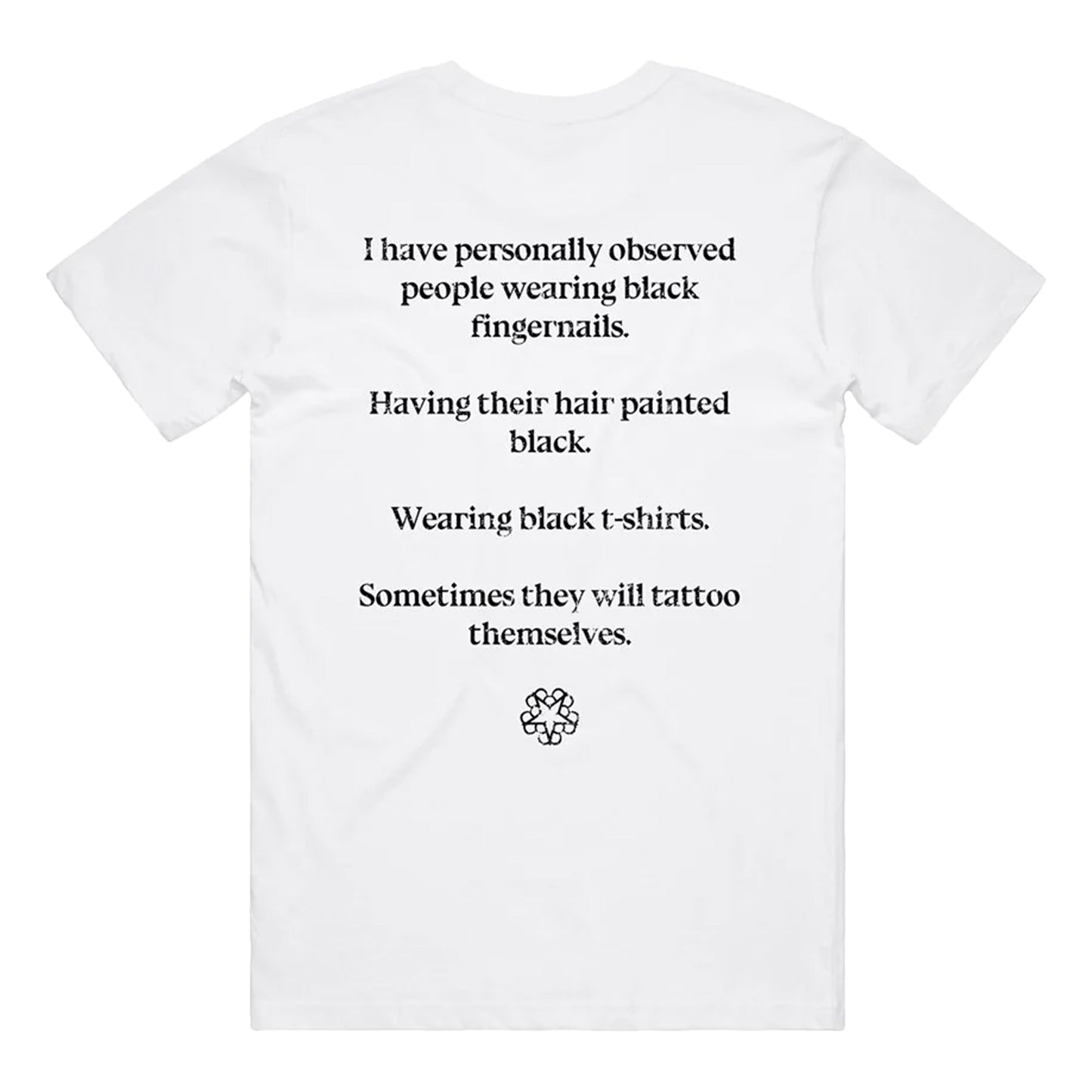 White - Back - Black Veil Brides Unisex Adult Skulls Back Print T-Shirt