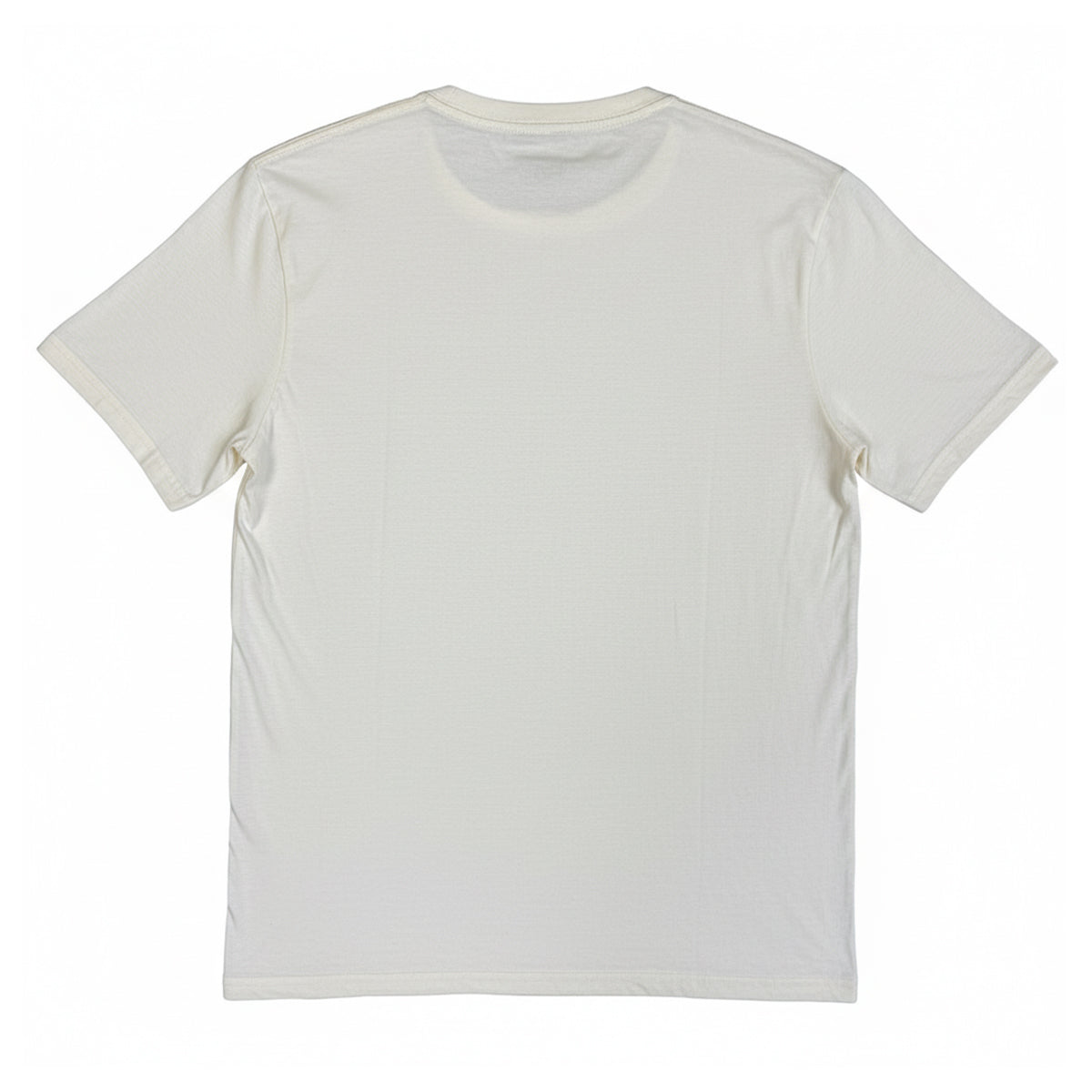 Natural - Back - Cast Unisex Adult Logo T-Shirt