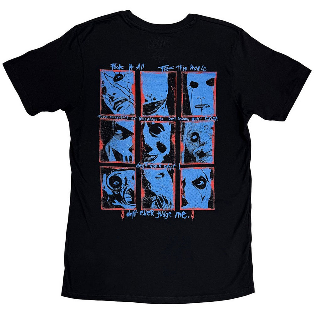 Black - Back - Slipknot Unisex Adult Here Comes The Pain Back Print T-Shirt