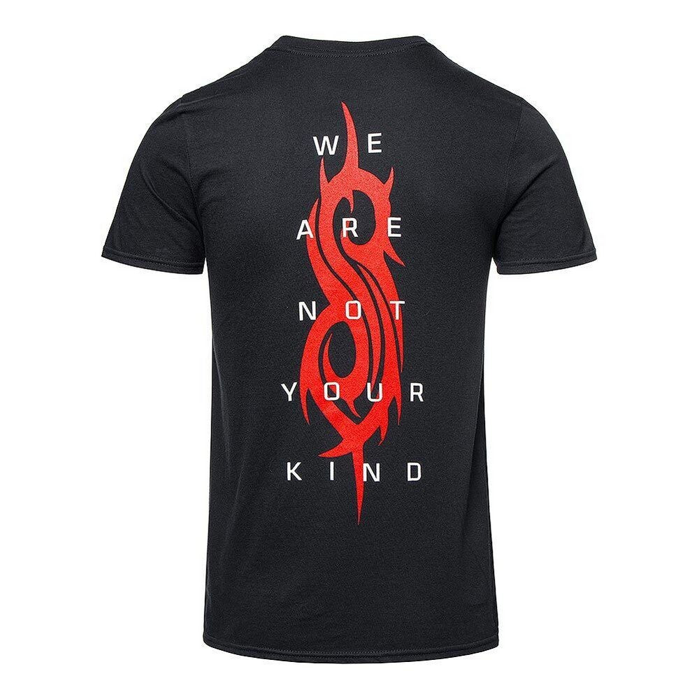 Black - Back - Slipknot Unisex Adult We Are Not Your Kind Back Print Logo T-Shirt