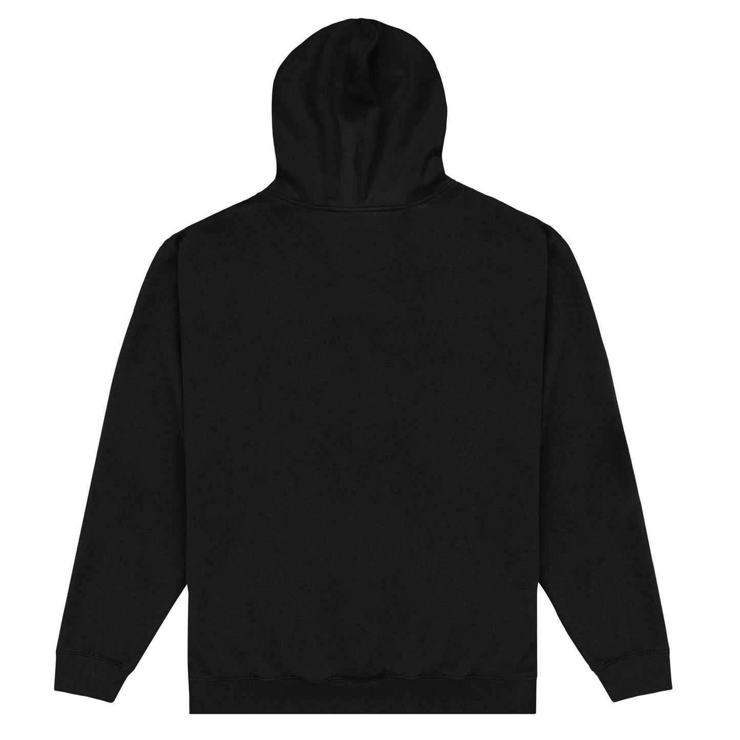 Black - Back - Rush Unisex Adult Starman Hoodie