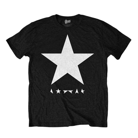 Black - Front - David Bowie Unisex Adult Blackstar T-Shirt