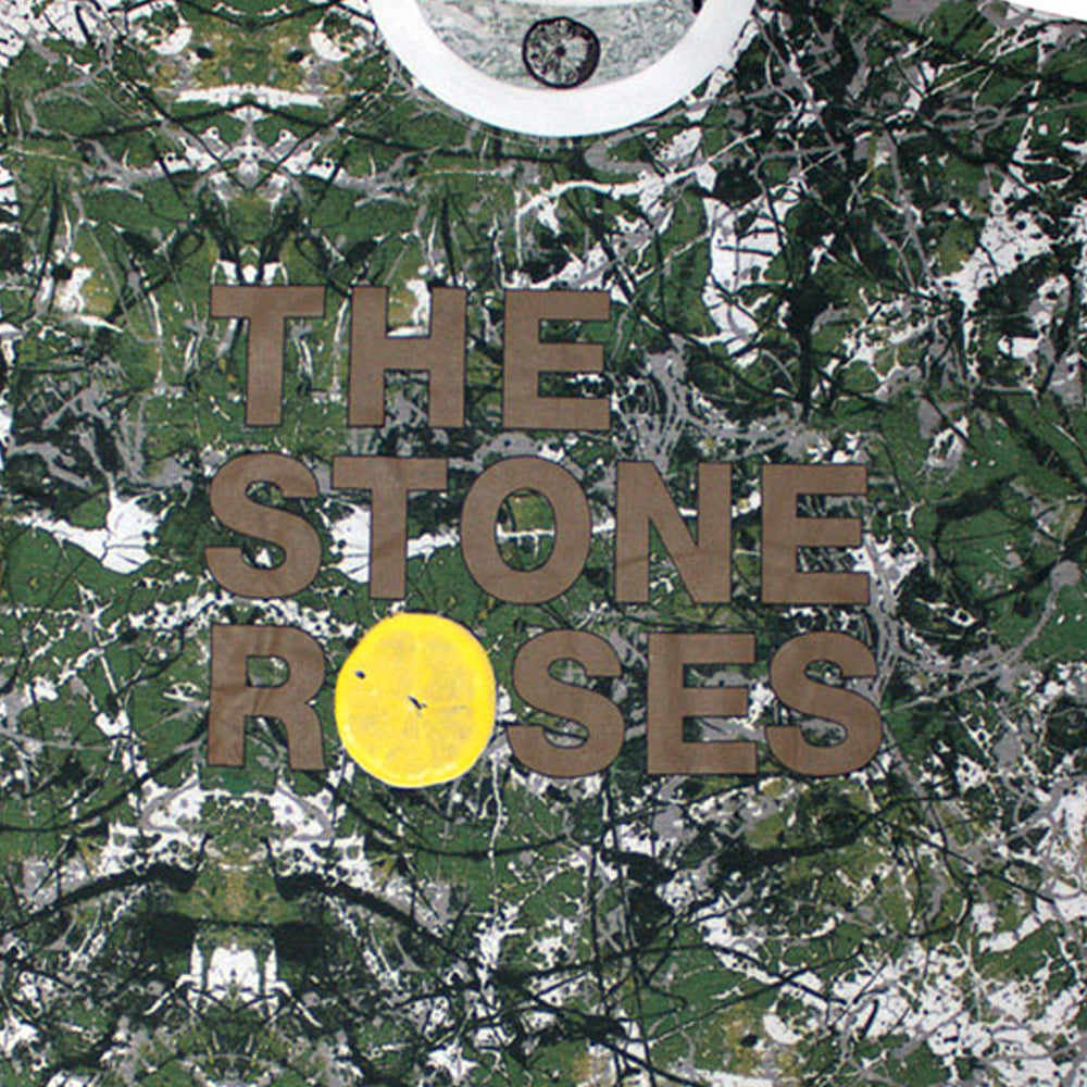 White - Back - The Stone Roses Unisex Adult Sublimation Album Cover T-Shirt