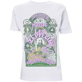 White - Front - Led Zeppelin Womens-Ladies Electric Magic T-Shirt