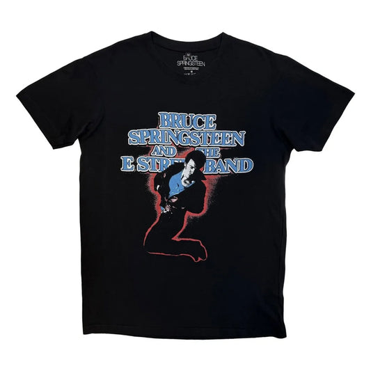 Black - Front - Bruce Springsteen Unisex Adult E Street Tour ´84-´85 T-Shirt