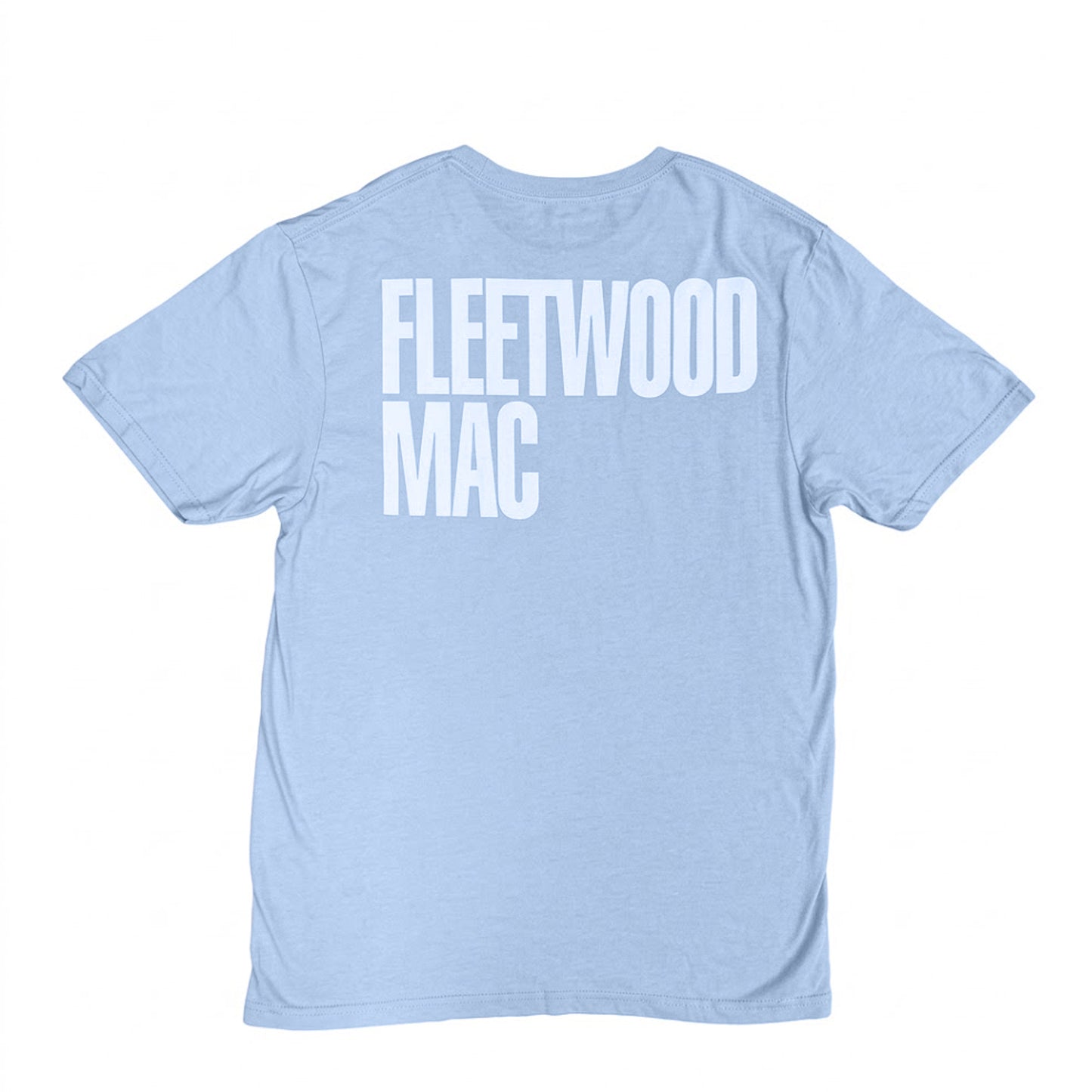 Light Blue - Back - Fleetwood Mac Unisex Adult London T-Shirt