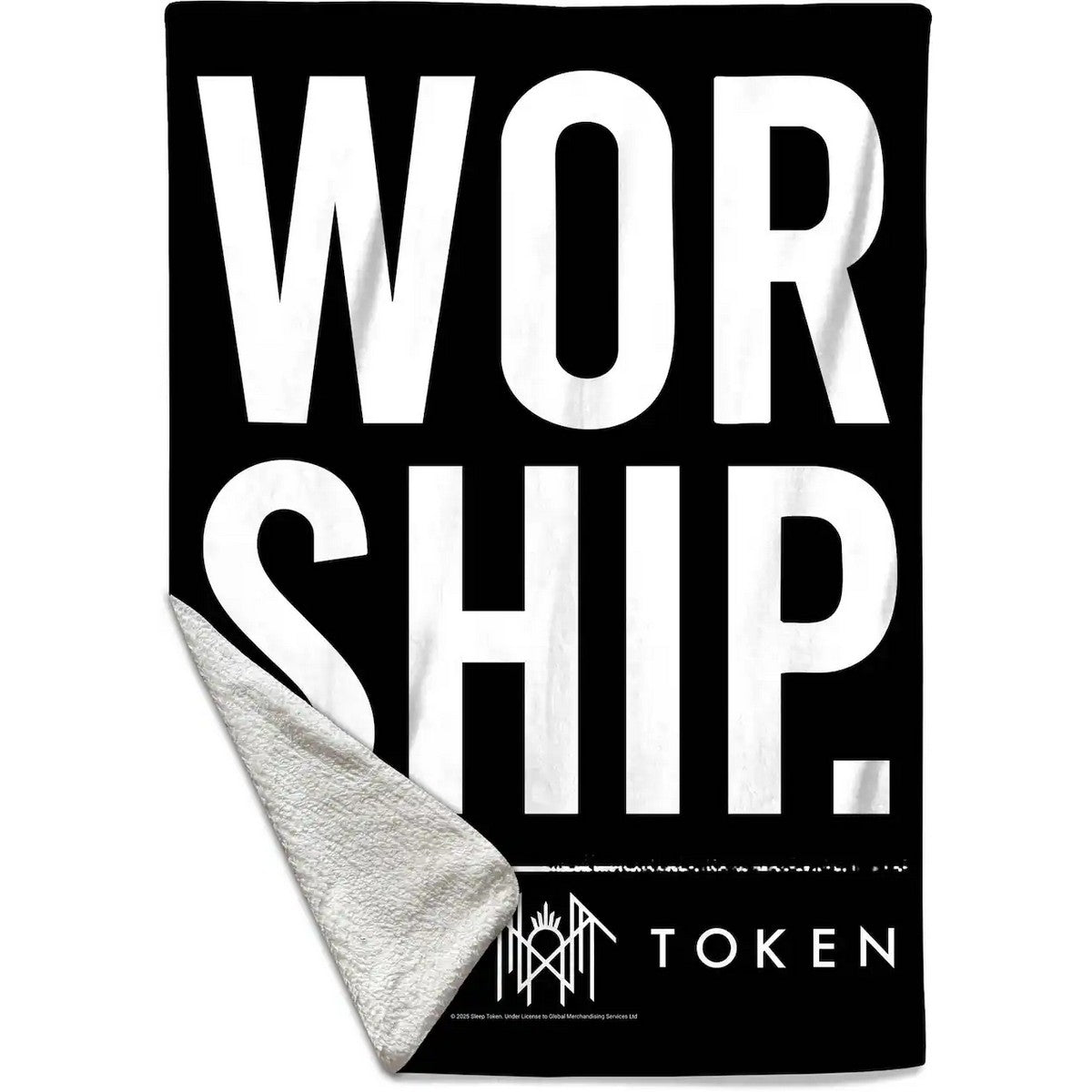 Multicoloured - Back - Sleep Token Worship Sherpa Fleece Blanket