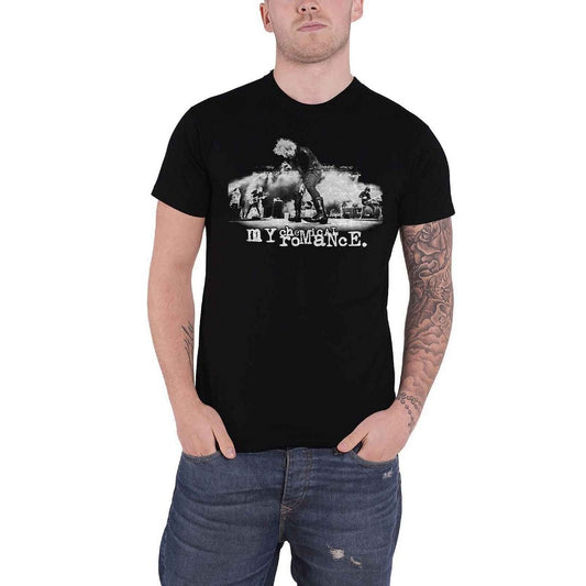 Black - Front - My Chemical Romance Unisex Adult MCR Live T-Shirt