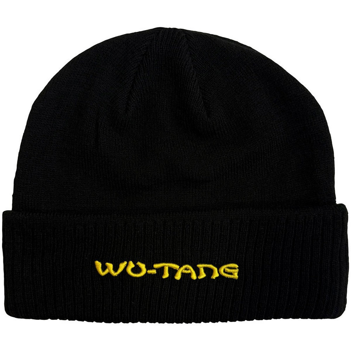 Black - Back - Wu-Tang Clan Unisex Adult Logo Beanie