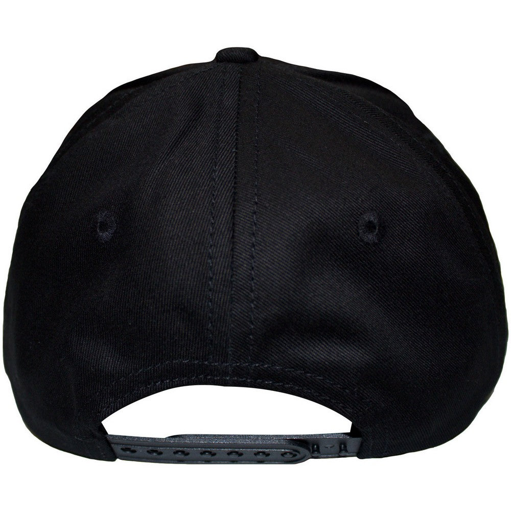 Black - Back - The Damned Unisex Adult Arched Logo Baseball Cap