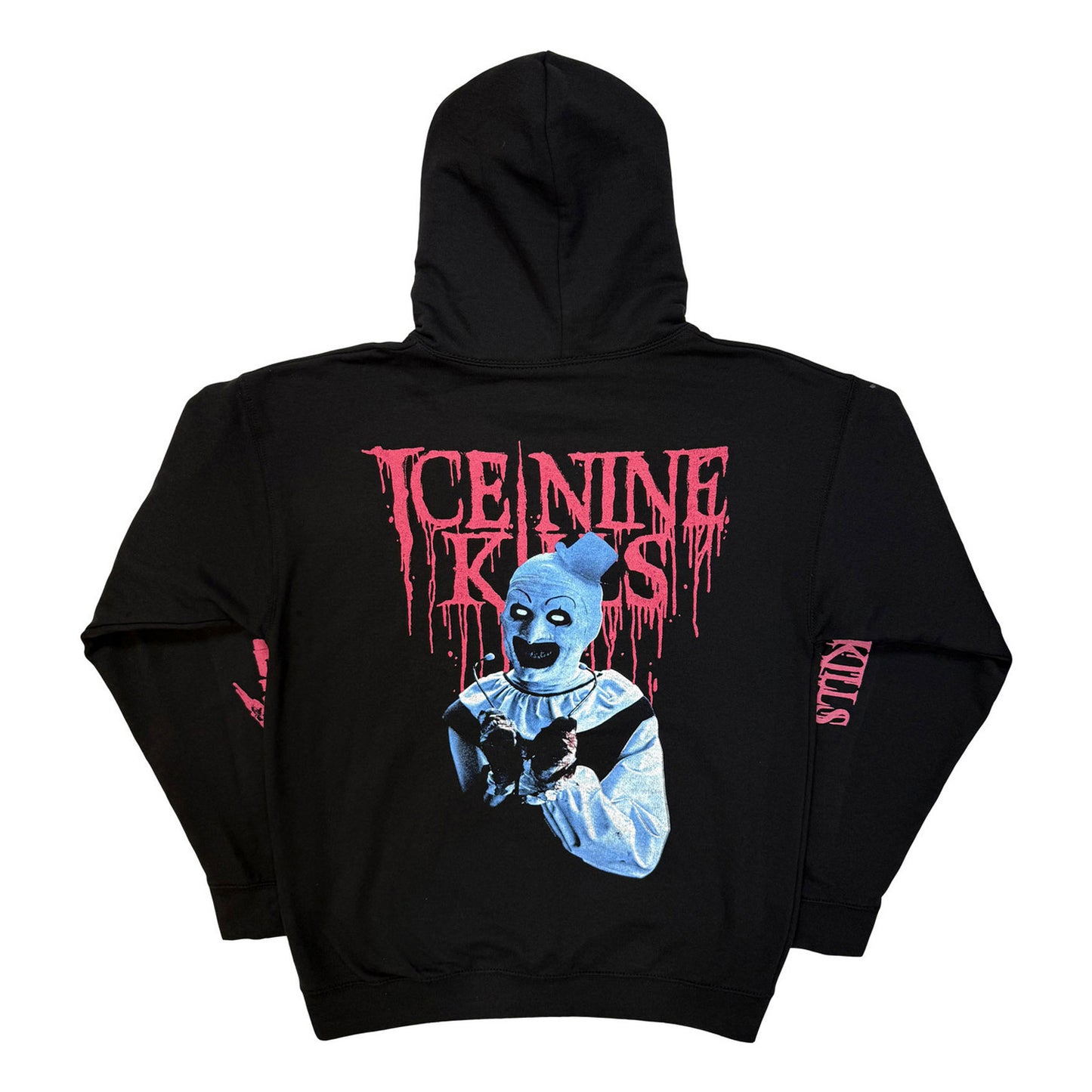 Black - Back - Ice Nine Kills Unisex Adult Terrifier Hoodie