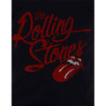 Black - Side - The Rolling Stones Unisex Adult Script Logo T-Shirt