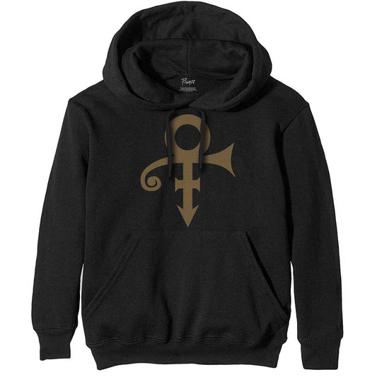 Black - Front - Prince Unisex Adult Symbol Hoodie