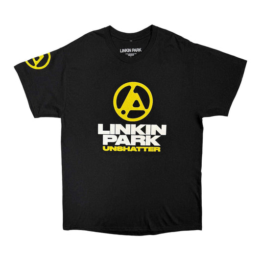 Black - Front - Linkin Park Unisex Adult Unshatter The Hardest Part T-Shirt