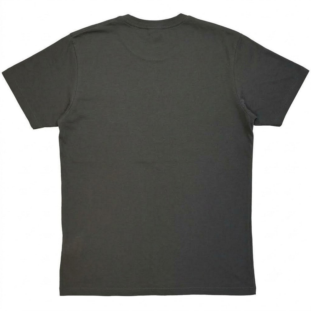 Taupe - Back - Foo Fighters Unisex Adult Unplugged EONAA Logo T-Shirt