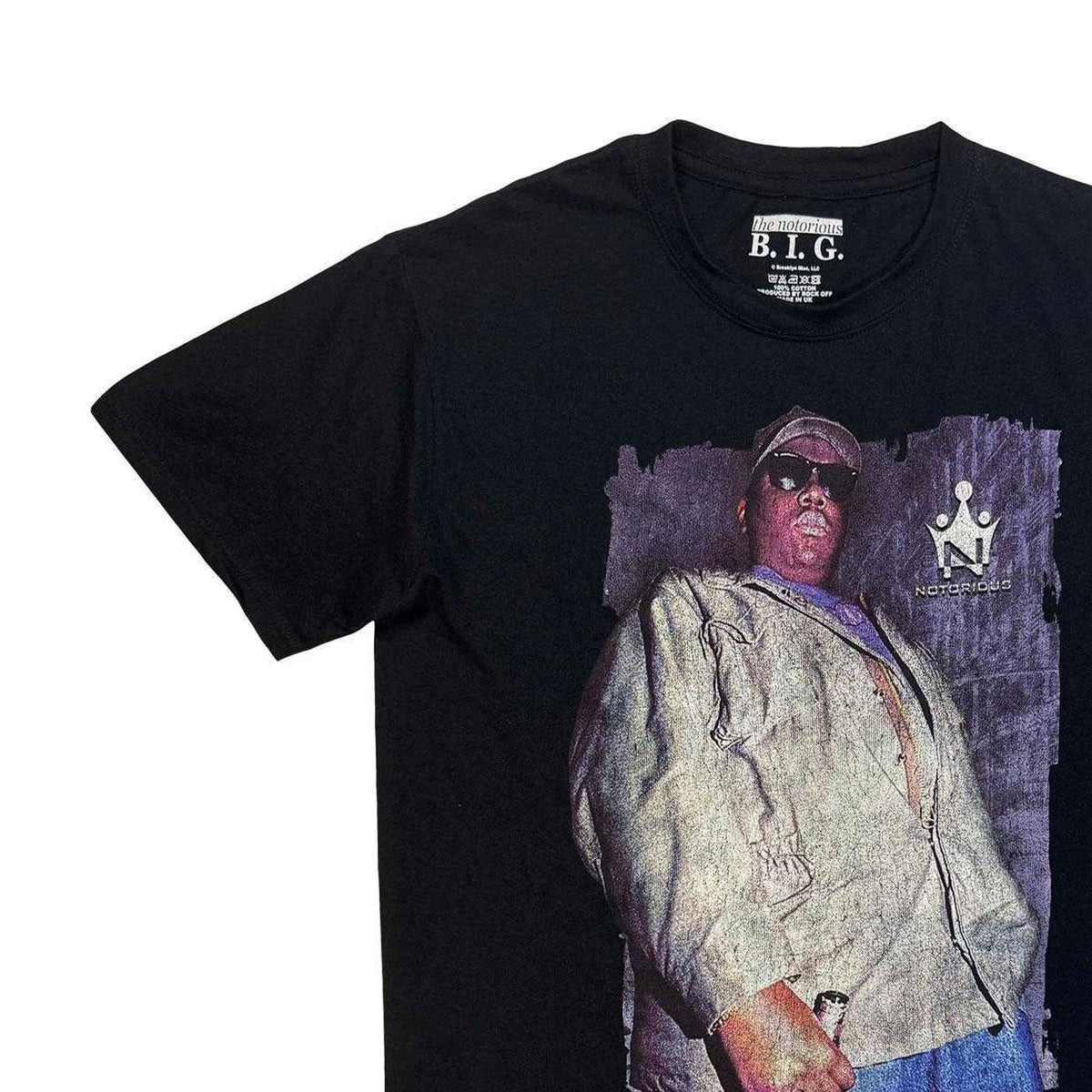 Black - Lifestyle - Biggie Smalls Unisex Adult Bottle T-Shirt