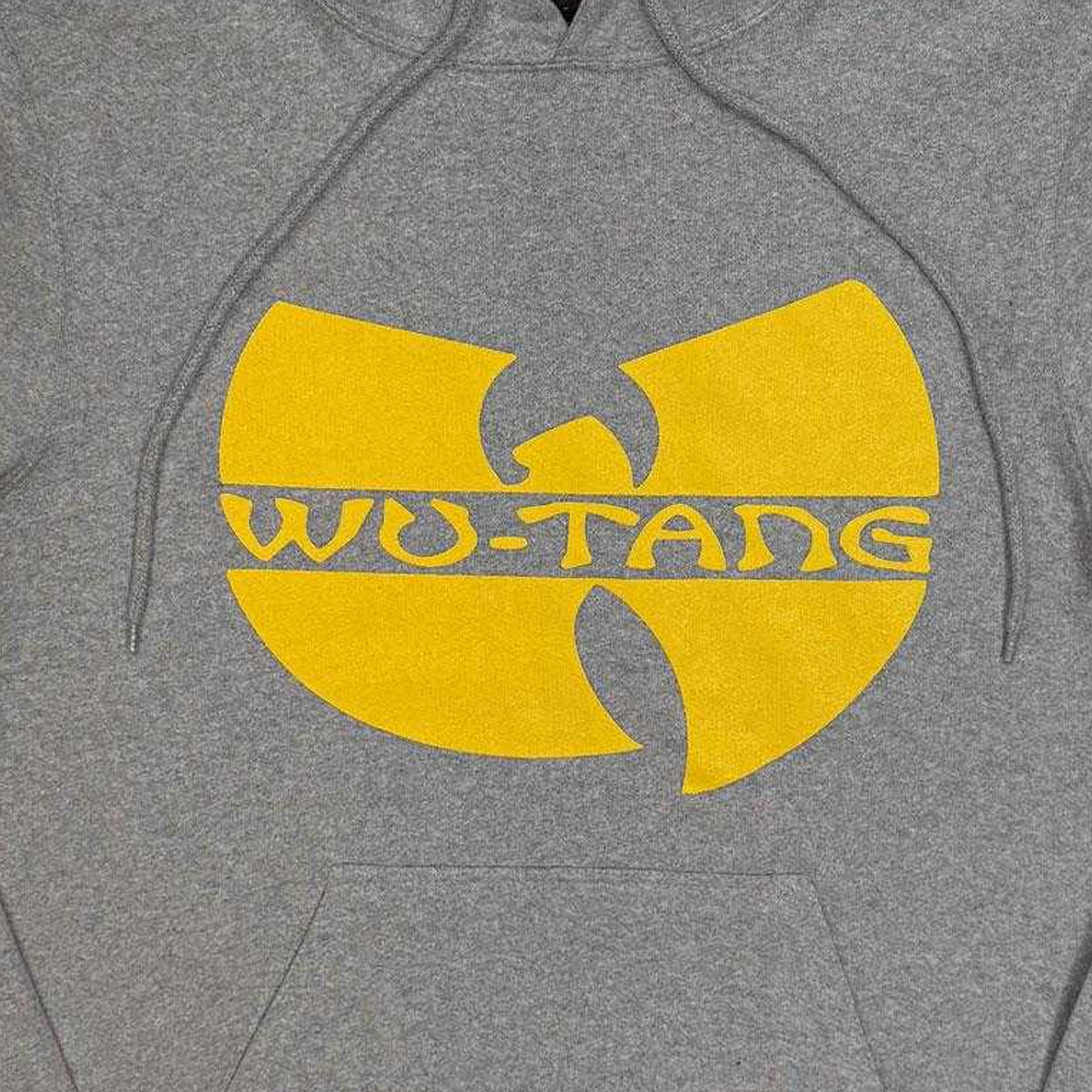 Grey - Side - Wu-Tang Clan Unisex Adult Logo Hoodie