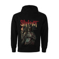 Black - Back - Slipknot Unisex Adult Burn Me Away Back Print Zipped Full Zip Hoodie