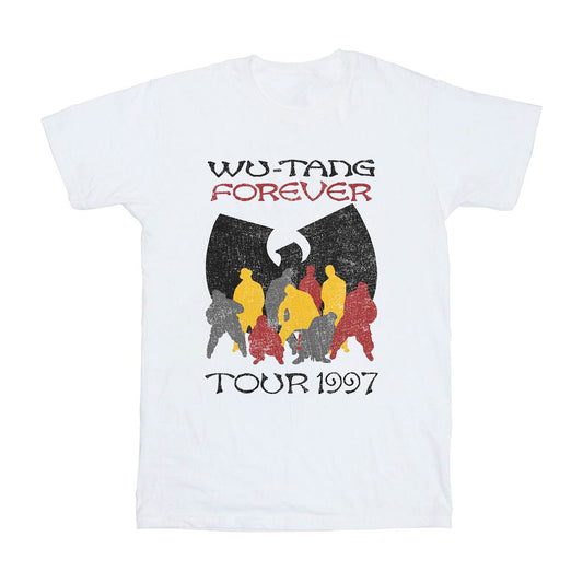 White - Front - Wu-Tang Clan Unisex Adult Forever Tour ´97 T-Shirt