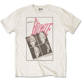 White - Front - David Bowie Unisex Adult Serious Moonlight T-Shirt