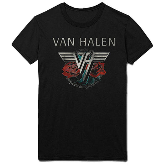 Black - Front - Van Halen Unisex Adult 84 Tour Back Print T-Shirt