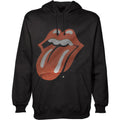 Black - Front - The Rolling Stones Unisex Adult Classic Tongue Pullover Hoodie