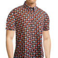 Black - Front - The Rolling Stones Unisex Adult Tongue All-Over Print Shirt