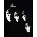 Black - Side - The Beatles Unisex Adult Back Print T-Shirt