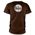 Brown - Back - The Beatles Unisex Adult Back Print T-Shirt
