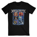 Black - Front - Megadeth Unisex Adult Vic Head Grip T-Shirt