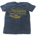 Denim Blue - Front - The Beatles Unisex Adult Yellow Submarine Nothing Is Real T-Shirt