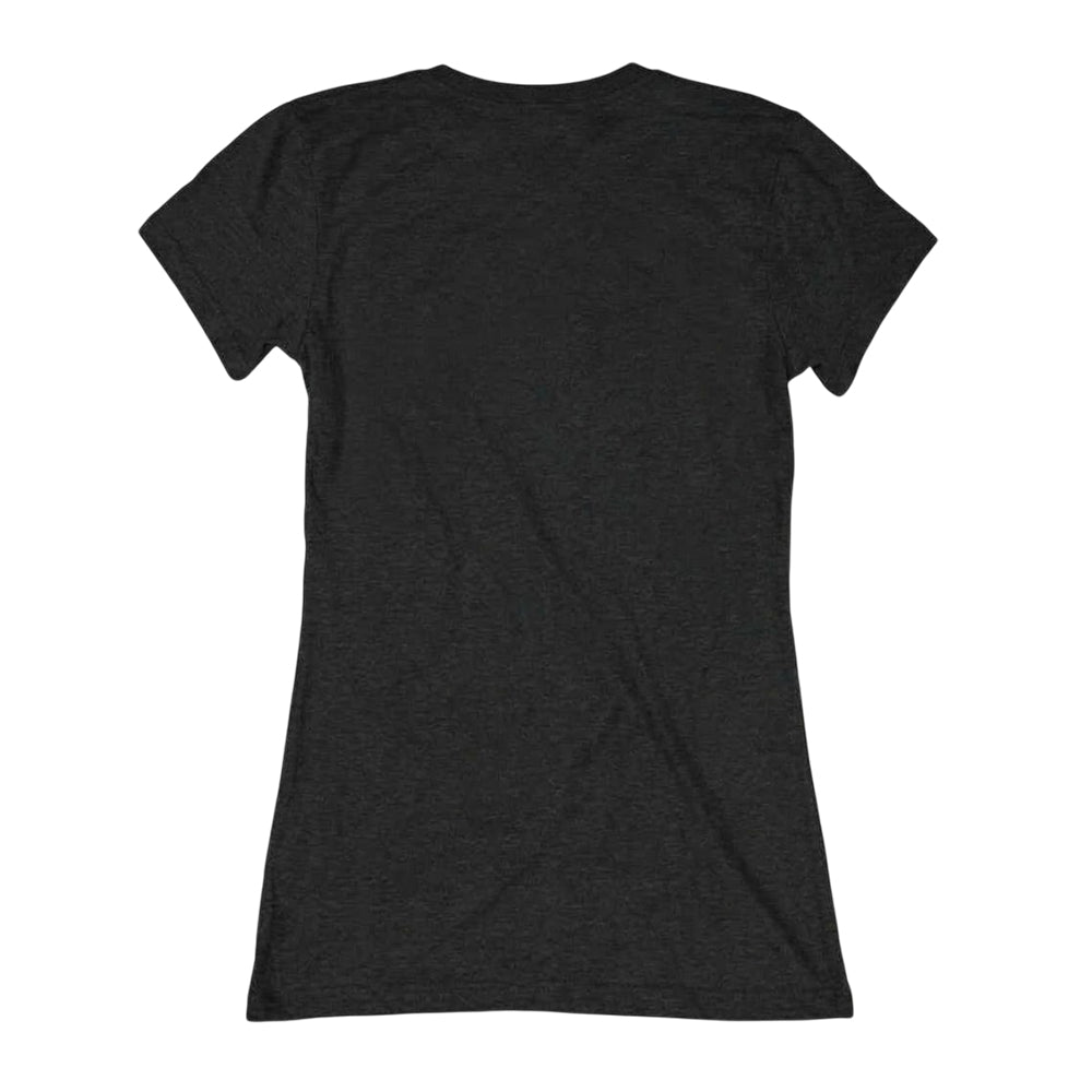 Black - Back - Pink Floyd Womens-Ladies Carnegie Hall Poster T-Shirt