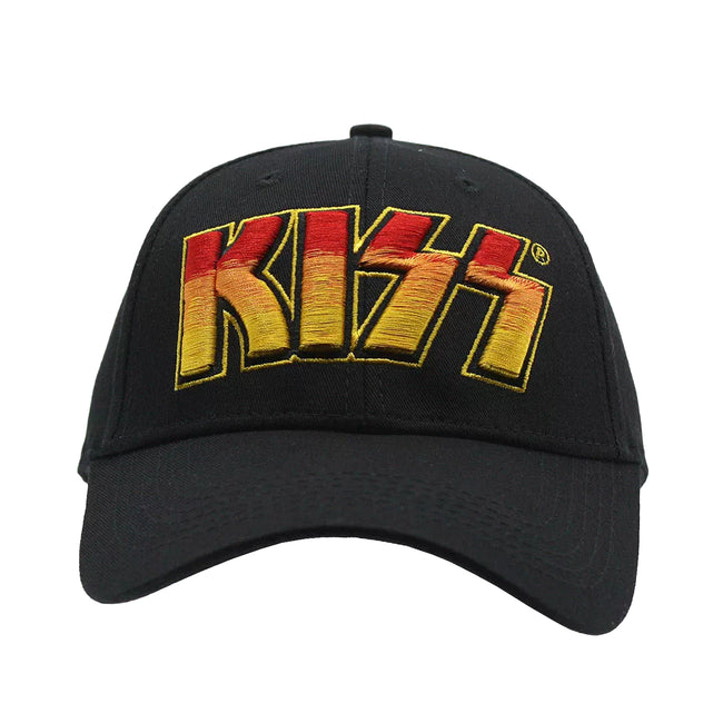 Black - Lifestyle - Kiss Unisex Adult Classic Logo Baseball Cap