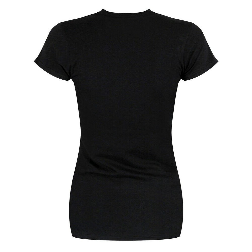 Black - Back - Metallica Womens-Ladies Wherever I May Roam T-Shirt